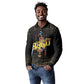 HBCU Grad Personalized Queen Poker Card Long Sleeve Polo Shirt Golden Pattern