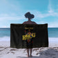 HBCU Grad Personalized Queen Poker Card Sarong Golden Pattern