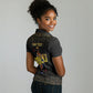 HBCU Grad Personalized Queen Poker Card Women Polo Shirt Golden Pattern