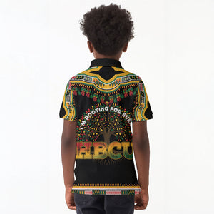 I'm Rooting For Every HBCU Dashiki Style Kid Polo Shirt