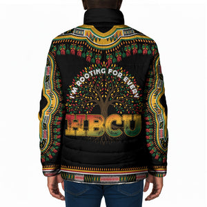 I'm Rooting For Every HBCU Dashiki Style Padded Jacket