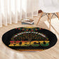 I'm Rooting For Every HBCU Dashiki Style Round Carpet