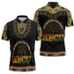 I'm Rooting For Every HBCU Dashiki Style Zipper Polo Shirt