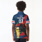 Cape Verde - WC2026 Dark Horse Custom Kid Polo Shirt Our Time Our Story
