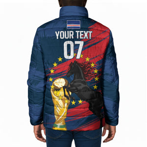 Cape Verde - WC2026 Dark Horse Custom Padded Jacket Our Time Our Story