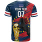 Cape Verde - WC2026 Dark Horse Custom T shirt Our Time Our Story