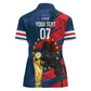 Cape Verde - WC2026 Dark Horse Custom Women Polo Shirt Our Time Our Story