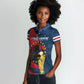 Cape Verde - WC2026 Dark Horse Custom Women Polo Shirt Our Time Our Story