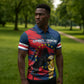 Cape Verde - WC2026 Dark Horse Custom Zipper Polo Shirt Our Time Our Story