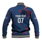 Cape Verde Football WC26 Custom Baseball Jacket Dark Horse Rising