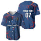 Cape Verde Football WC26 Custom Baseball Jersey Dark Horse Rising