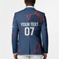 Cape Verde Football WC26 Custom Blazer Dark Horse Rising