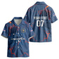 Cape Verde Football WC26 Custom Kid Hawaiian Shirt Dark Horse Rising