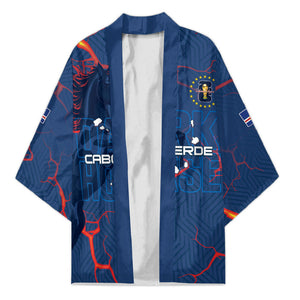 Cape Verde Football WC26 Custom Kimono Dark Horse Rising