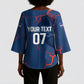 Cape Verde Football WC26 Custom Kimono Sleeve Blouse Dark Horse Rising