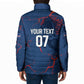 Cape Verde Football WC26 Custom Padded Jacket Dark Horse Rising