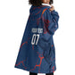 Cape Verde Football WC26 Custom Wearable Blanket Hoodie Dark Horse Rising