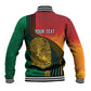 Personalized Afro Guyana Cricket Amazon Warriors Baseball Jacket Fierce Jaguars - African Pride