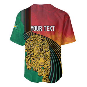 Personalized Afro Guyana Cricket Amazon Warriors Baseball Jersey Fierce Jaguars - African Pride