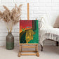 Personalized Afro Guyana Cricket Amazon Warriors Canvas Wall Art Fierce Jaguars - African Pride
