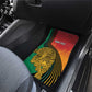 Personalized Afro Guyana Cricket Amazon Warriors Car Mats Fierce Jaguars - African Pride