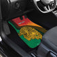 Personalized Afro Guyana Cricket Amazon Warriors Car Mats Fierce Jaguars - African Pride