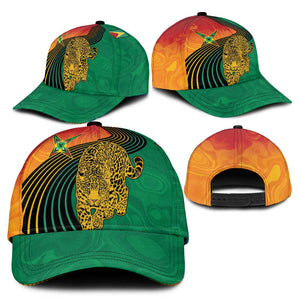 Guyana Cricket Amazon Warriors Classic Cap Fierce Jaguars - African Pride