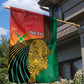 Personalized Afro Guyana Cricket Amazon Warriors Garden Flag Fierce Jaguars - African Pride