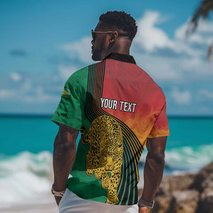 Personalized Afro Guyana Cricket Amazon Warriors Hawaiian Shirt Fierce Jaguars - African Pride