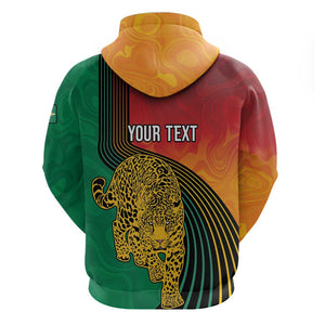 Personalized Afro Guyana Cricket Amazon Warriors Hoodie Fierce Jaguars - African Pride