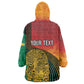 Personalized Afro Guyana Cricket Amazon Warriors Kid Wearable Blanket Hoodie Fierce Jaguars - African Pride