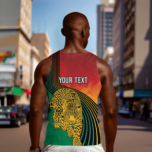 Personalized Afro Guyana Cricket Amazon Warriors Men Tank Top Fierce Jaguars - African Pride