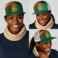 Guyana Cricket Amazon Warriors Mesh Trucker Cap Fierce Jaguars - African Pride