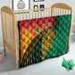 Personalized Afro Guyana Cricket Amazon Warriors Quilt Fierce Jaguars - African Pride