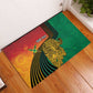 Personalized Afro Guyana Cricket Amazon Warriors Rubber Doormat Fierce Jaguars - African Pride