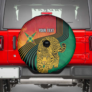 Personalized Afro Guyana Cricket Amazon Warriors Spare Tire Cover Fierce Jaguars - African Pride