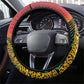 Afro Guyana Cricket Amazon Warriors Steering Wheel Cover Fierce Jaguars - African Pride