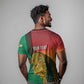 Personalized Afro Guyana Cricket Amazon Warriors T shirt Fierce Jaguars - African Pride