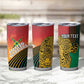 Personalized Afro Guyana Cricket Amazon Warriors Tumbler Cup Fierce Jaguars - African Pride