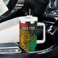 Personalized Afro Guyana Cricket Amazon Warriors Tumbler With Handle Fierce Jaguars - African Pride