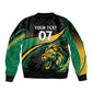 Afro-Jamaica Heritage Custom Bomber Jacket Roaring Lion