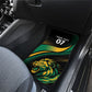 Afro-Jamaica Heritage Custom Car Mats Roaring Lion