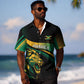 Afro-Jamaica Heritage Custom Hawaiian Shirt Roaring Lion LT7