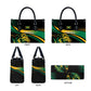 Afro-Jamaica Heritage Leather Bag Roaring Lion