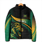Afro-Jamaica Heritage Custom Padded Jacket Roaring Lion