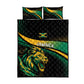 Afro-Jamaica Heritage Quilt Bed Set Roaring Lion