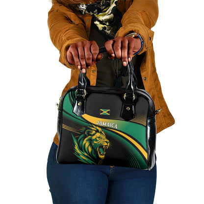 Afro-Jamaica Heritage Shoulder Handbag Roaring Lion