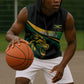 Afro-Jamaica Heritage Custom Sleeveless Hoodie Roaring Lion