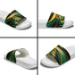 Afro-Jamaica Heritage Slide Sandals Roaring Lion