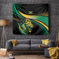 Afro-Jamaica Heritage Tapestry Roaring Lion